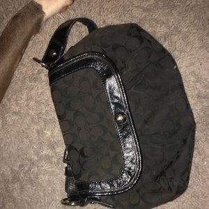 Authentic Black Coach Purse